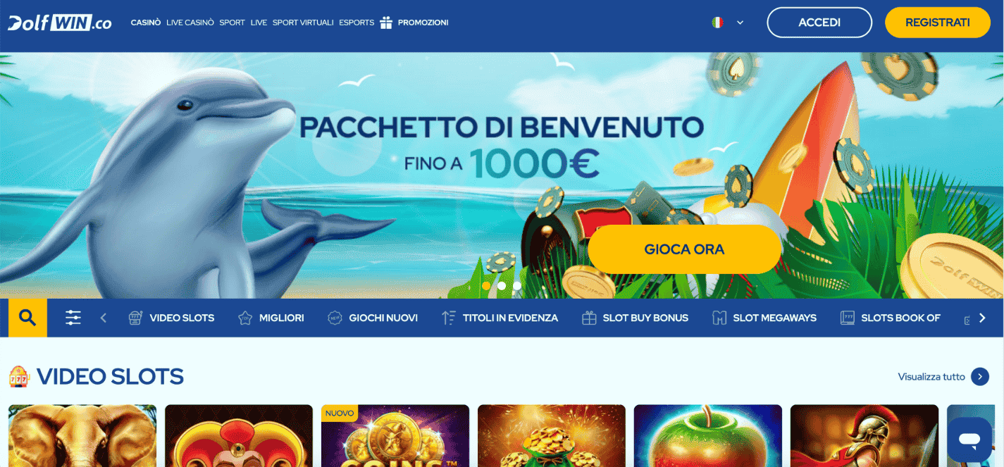 DolfWin Casino non AAMS
